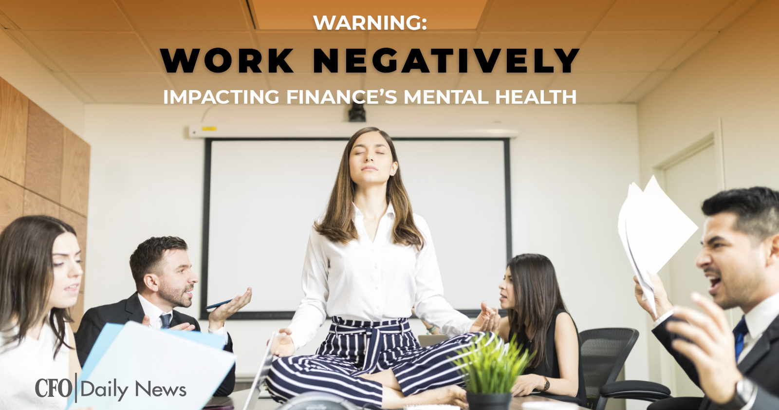 work negatively impacting mental health