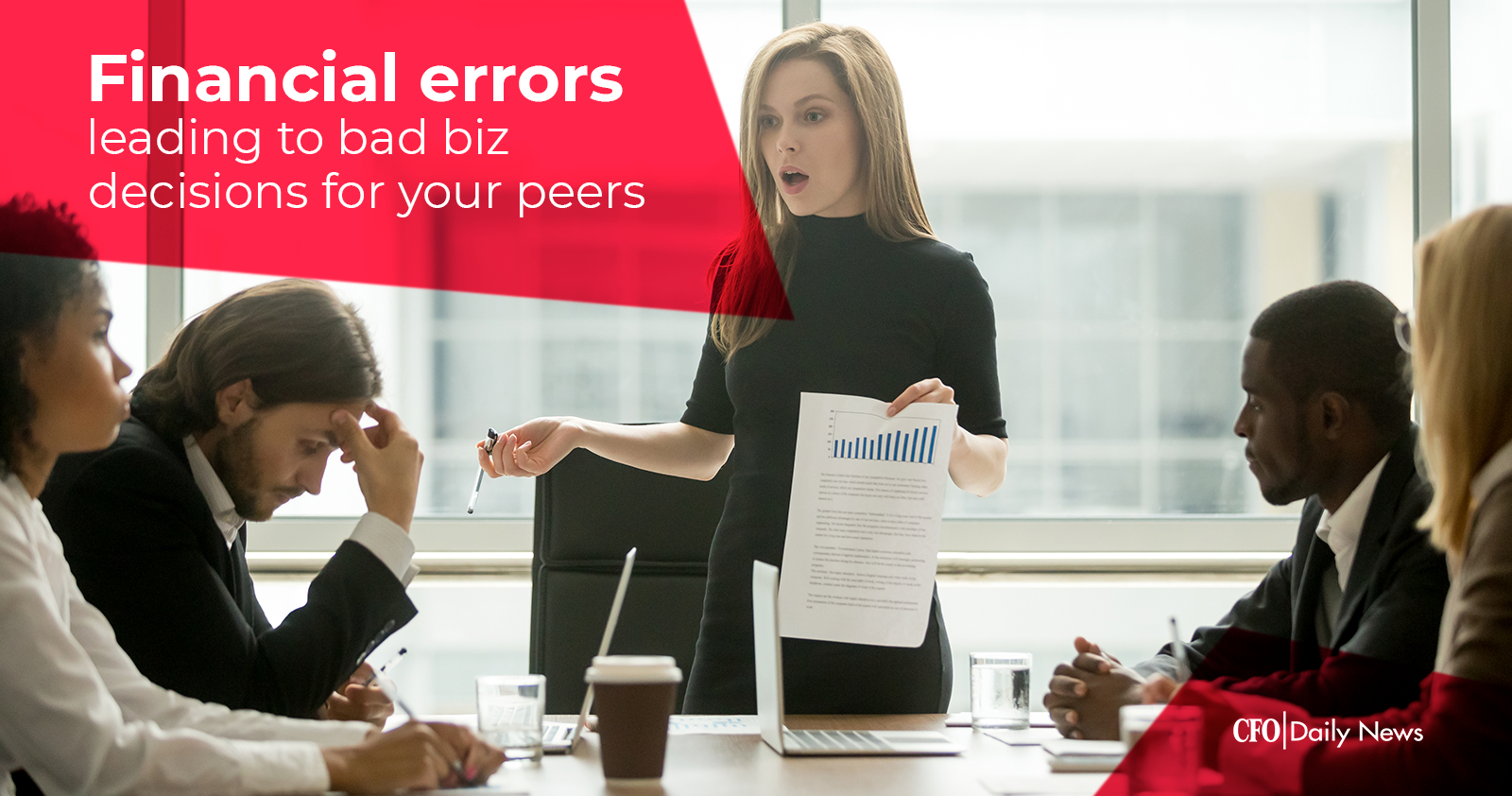 financial errors leading to bad business decisions for your peers