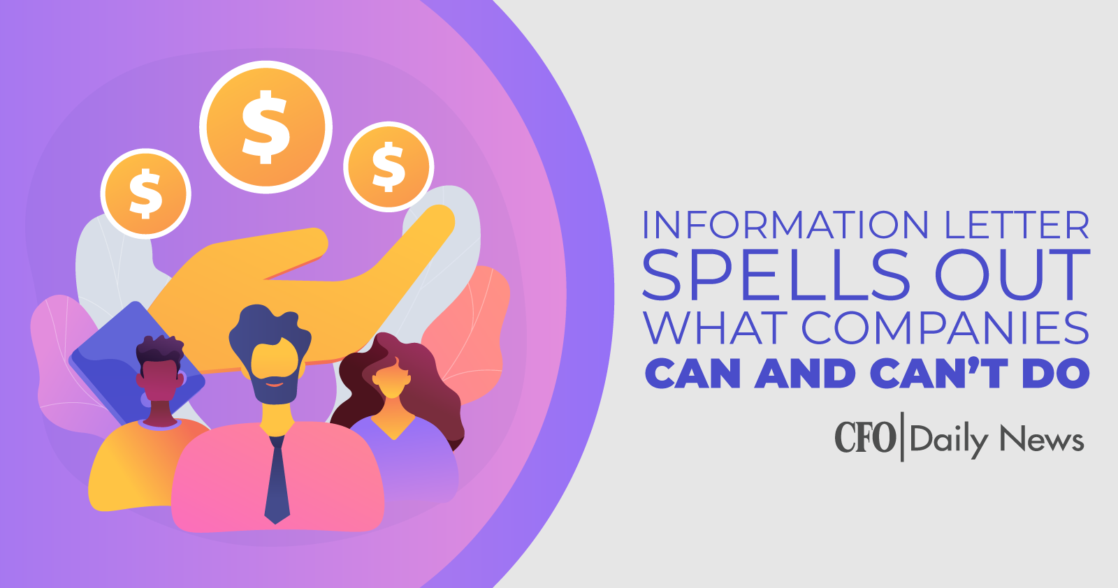 Information Letter Spells Out What Companies Can And Can't Do