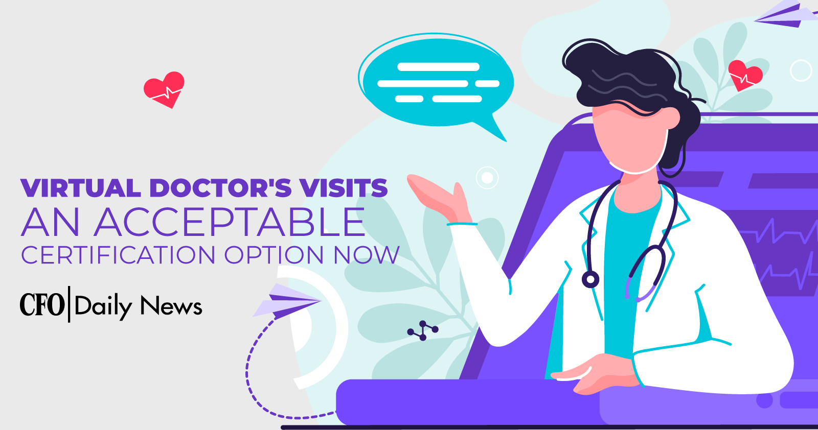 Virtual Doctors Visits An Acceptable Certification Option Now