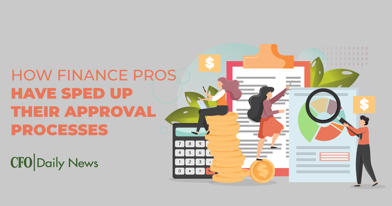 how finance pros have sped up their approval processes