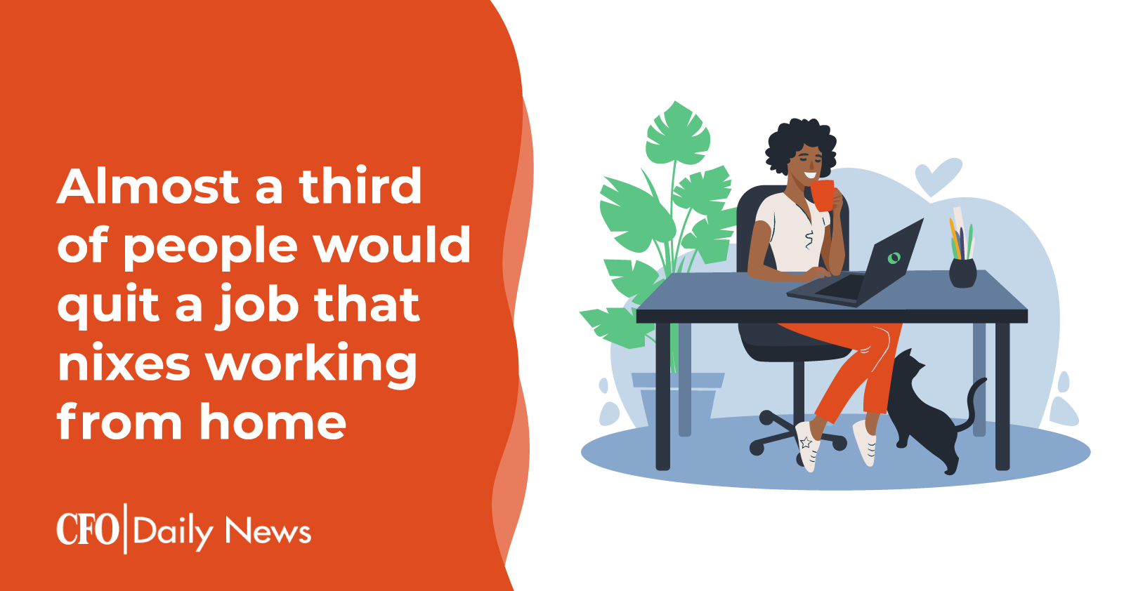 almost a third of people would quit a job that nixes working from home