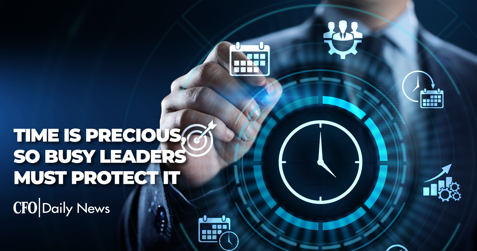time is precious so busy leaders must protect it