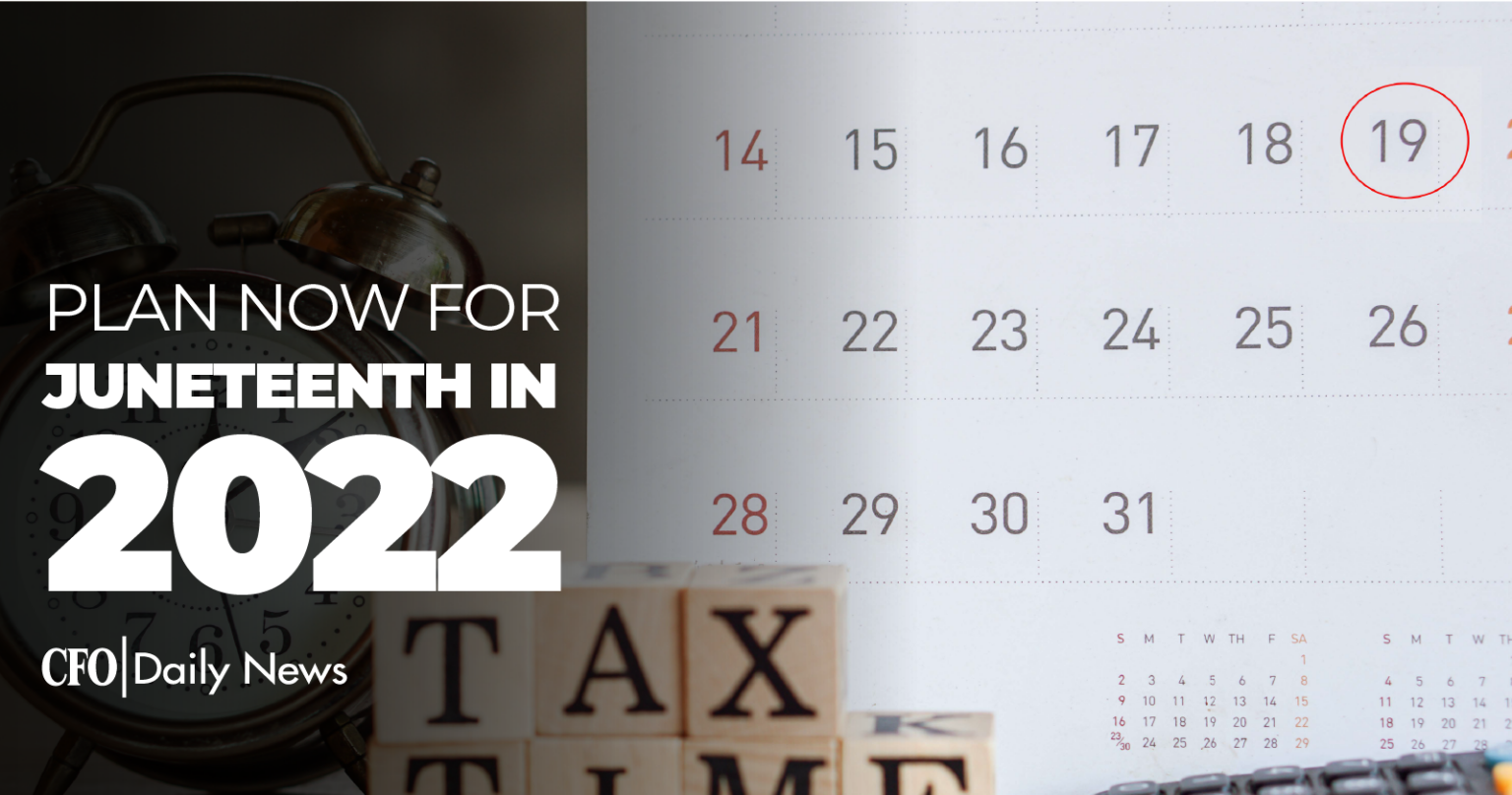 What does new federal holiday mean for tax deposits, paydays