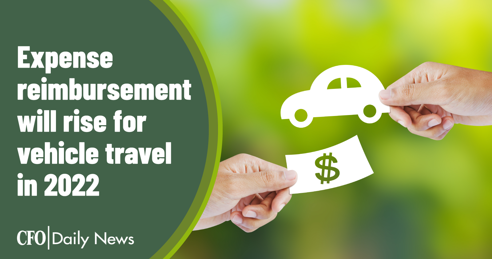 Expense Reimbursement Will Rise For Vehicle Travel In 2022